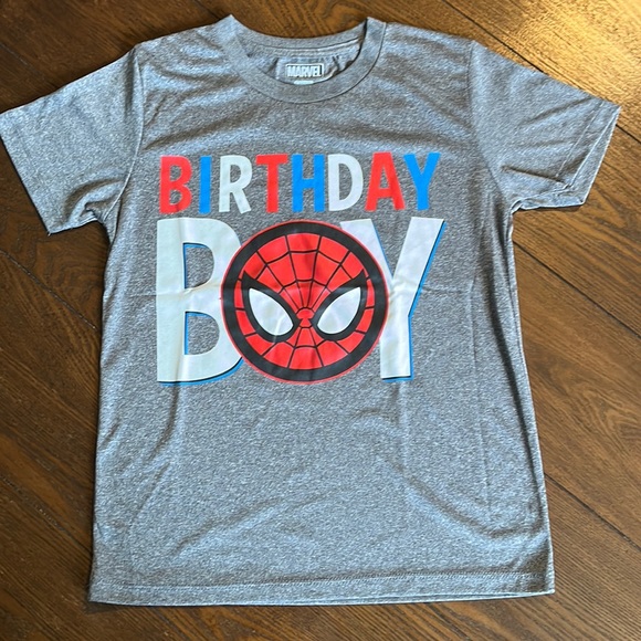 Athletic Spiderman Birthday shirt size medium - Picture 1 of 3